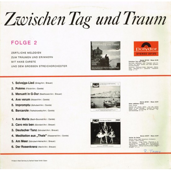 Zwischen Tag Und Traum, Folge 2