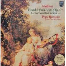 Handel Variations, Op. 107 / Gran Sonata Eroica