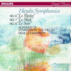 Haydn Symphonies No. 6 “Le Matin”, No. 7 “Le Midi”, No. 8 “Le Soir”