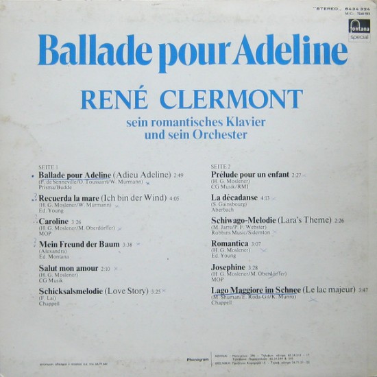 Ballade Pour Adeline