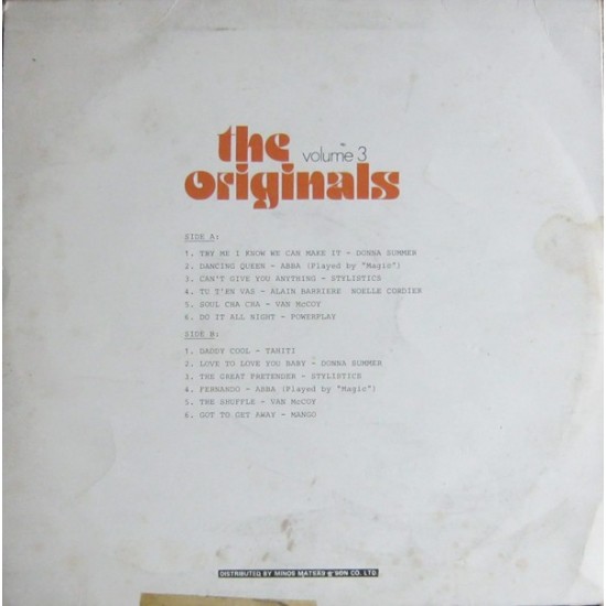 The Originals Volume 3