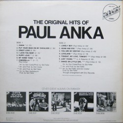 The Original Hits Of Paul Anka