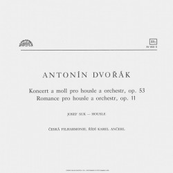 Antonín Dvořák (Koncert A Moll Pro Housle A Orchestr, Op. 53 / Romance Pro Housle A Orchestr, Op. 11)