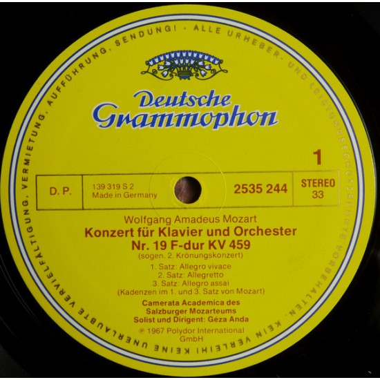 Klavierkonzerte Nr. 19 & 27