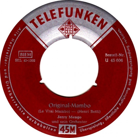 Jerry's Boogie / Original-Mambo