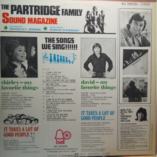 The Partridge Family Sound Magazine