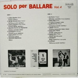 Solo Per Ballare Vol. 4