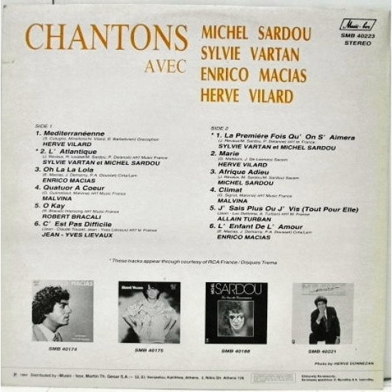 Chantons Avec...