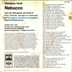 Nabucco - Gefangenen Chor