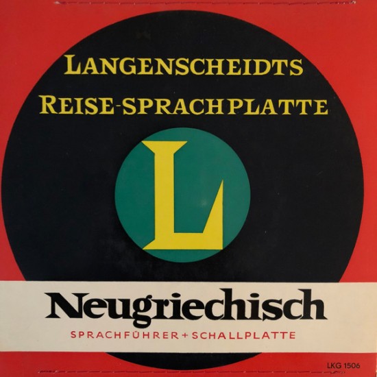 Langenscheidts Reise-Sprachplatte Neugriechisch