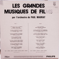 Les Grandes Musiques De Films Par L'Orchestre De Paul Mauriat