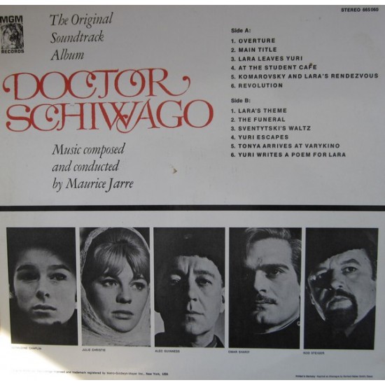 Doctor Schiwago - The Original Soundtrack Album