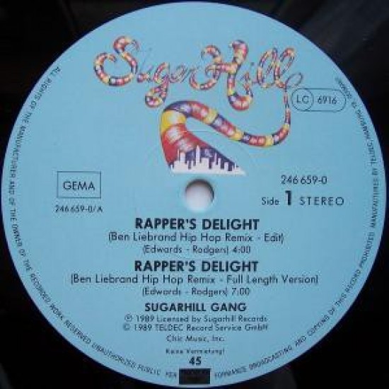 Rapper's Delight (Hip Hop Remix '89)