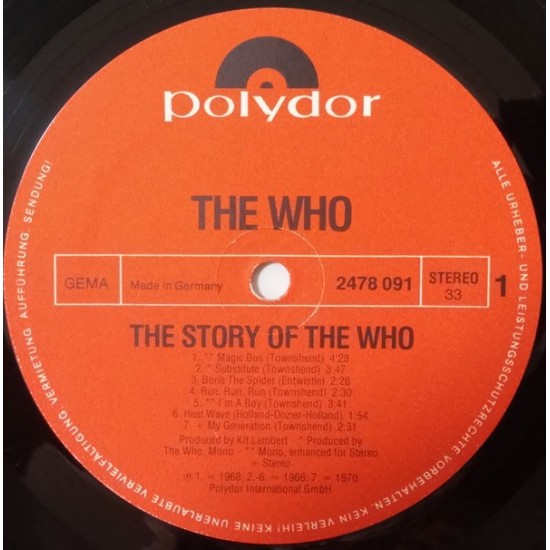 The Story Of The Who