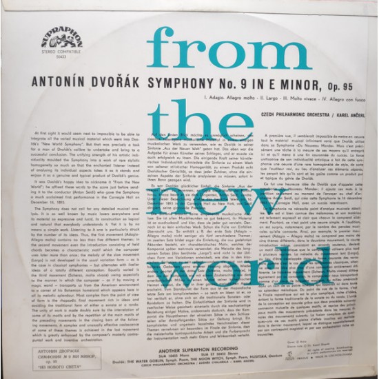 From The New World (Symphony No. 9 In E Minor)