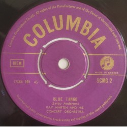 Blue Tango / Belle Of The Ball