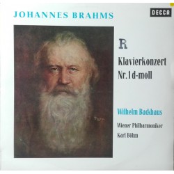 Johannes Brahms; Klavierkonzert Nr. 1 d-moll; Wilhelm Backhaus; Wiener Philharmoniker; Karl Böhm