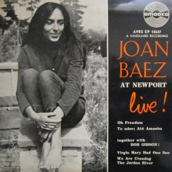 Joan Baez At Newport Live!