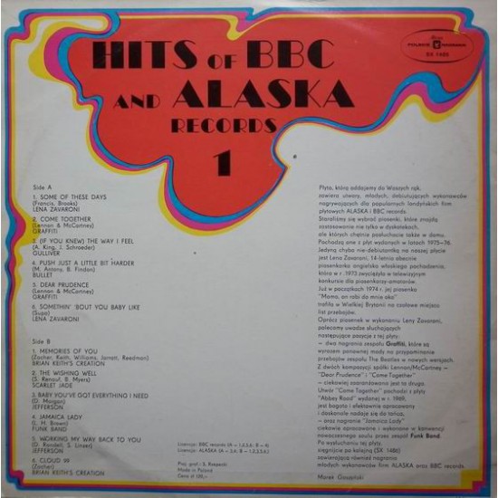 Hits Of BBC And Alaska Records 1