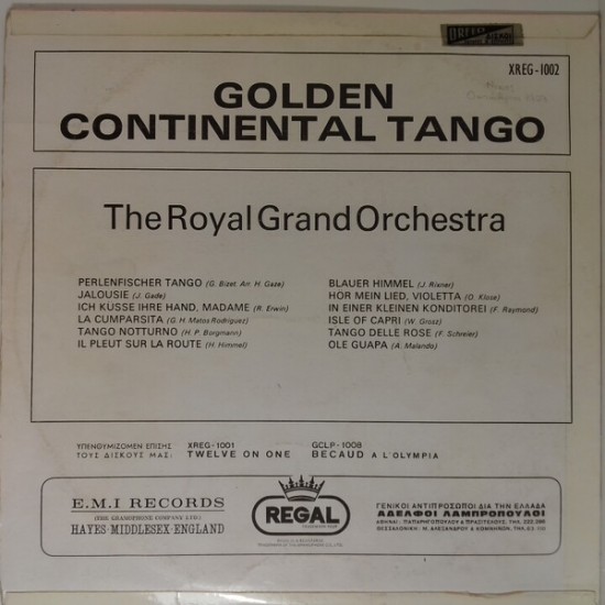 Golden Continental Tango