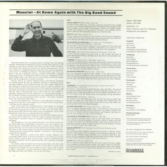 Mancini '67 (The Big Band Sound Of Henry Mancini)