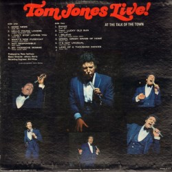 Tom Jones Live! At The Talk Of The Town