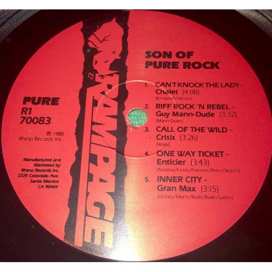 KNAC Pure Rock 105.5 - Son Of Pure Rock