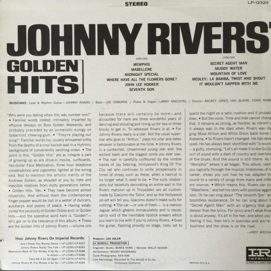 Johnny Rivers' Golden Hits