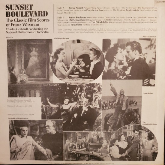 Sunset Boulevard - The Classic Film Scores Of Franz Waxman