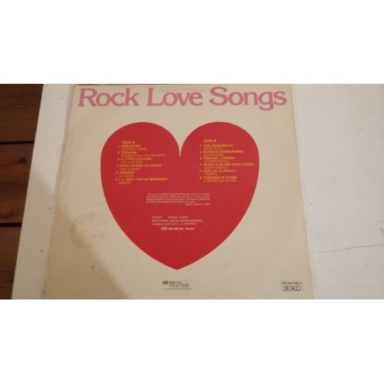 Rock Love Songs