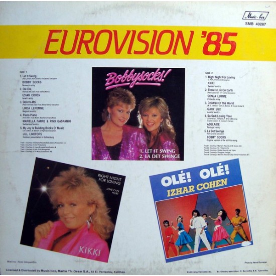 Eurovision '85 Song Contest