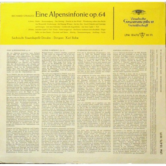 Eine Alpensinfonie Op. 64