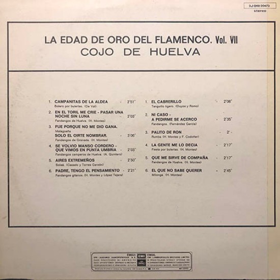 La Edad De Oro Del Flamenco Vol VII