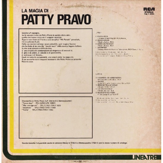 La Magia Di Patty Pravo