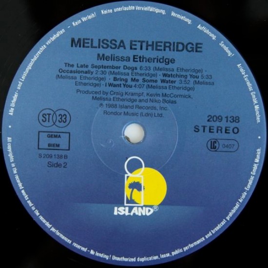 Melissa Etheridge