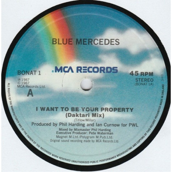 I Want To Be Your Property-Blue Mercedes