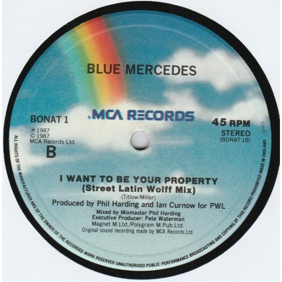 I Want To Be Your Property-Blue Mercedes