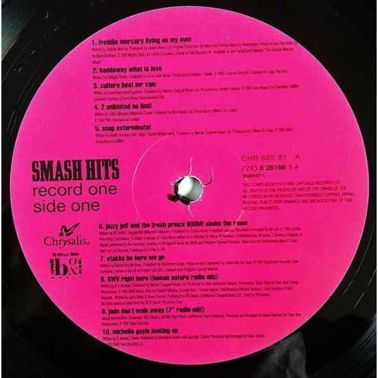 Smash Hits 1993 - 40 Top Chartin' Grooves