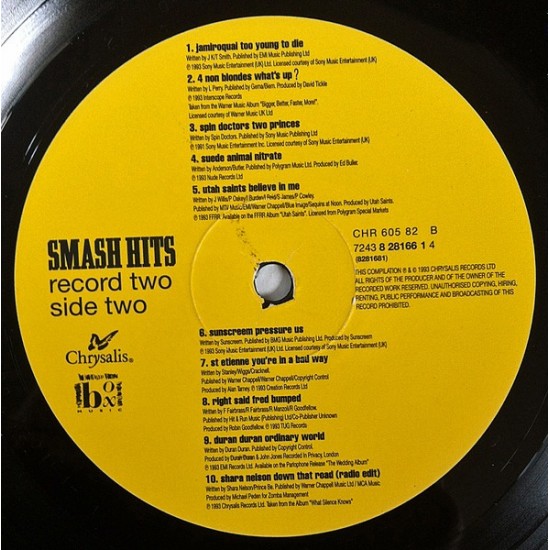 Smash Hits 1993 - 40 Top Chartin' Grooves