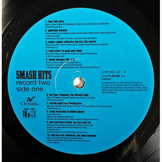 Smash Hits 1993 - 40 Top Chartin' Grooves