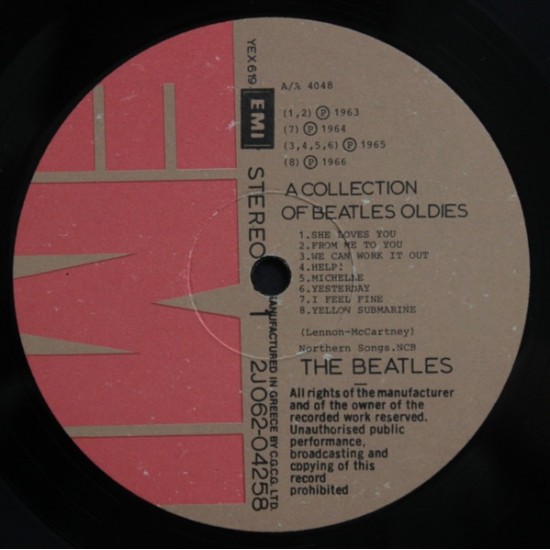 A Collection Of Beatles Oldies